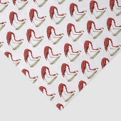 Retro Roze Flamingo #1 Tissuepapier (Detail)