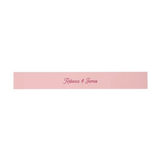 Retro roze Fuchsia Typografie Weddenschap Uitnodigingen Wikkel (Vlak)