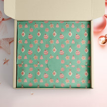 Retro Roze Kerstversiering