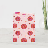 Retro Roze Oranje Laatste disco Bachelorette Weeke (Achterkant)