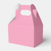 Retro Roze palmspuitbus Bedankdoosjes (Achterkant)