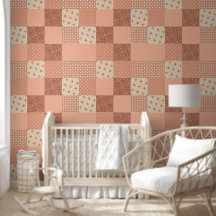 Retro Roze Patchwork