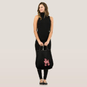 Retro roze poedel tas (Voorkant (model))