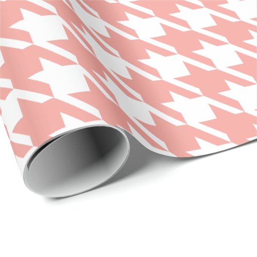 Retro Roze schroefdop Cadeaupapier (Rol Hoek)