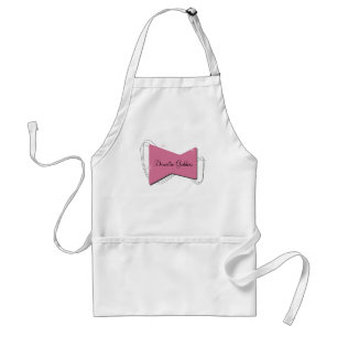 Retro roze ster ~ Domestic Goddess Apron Standaard Schort