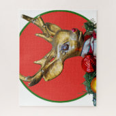 Retro Rudolph Legpuzzel (Verticaal)