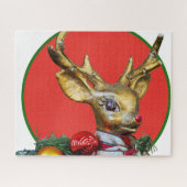Retro Rudolph Legpuzzel (Horizontaal)