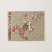 Retro Rudolph Puzzle (Horizontal)