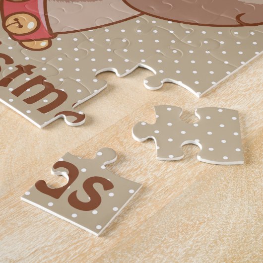 Retro Rudolph Puzzle (Côté)