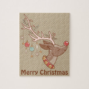 Retro Rudolph Puzzle