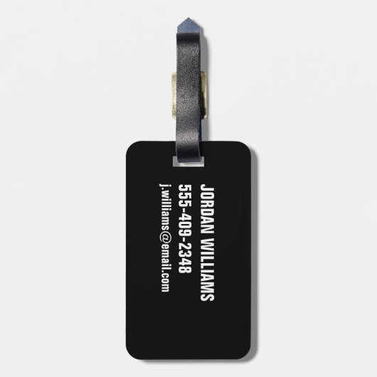 Retro ruimte Poster van Kepler-186f. Bagagelabel (Achterkant verticaal)