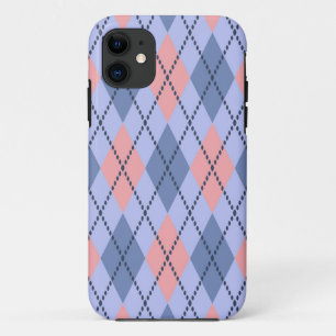 Retro ruitpatroon. iPhone 11 hoesje