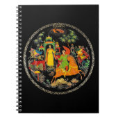 Retro  Russisch Fairy Tale Fantasy kleurrijk Notitieboek (Voorkant)