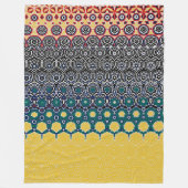 Retro Rustiek Fleece Deken (Voorkant)