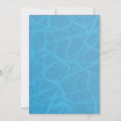 Retro Rustieke Surfer Beach Verjaardagsfeestje Kaart (Achterkant)