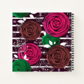 Retro-, rustig-, folk- notitieboek (Achterkant)