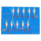 Rétro sac de cadeau d'infirmière (Dos)