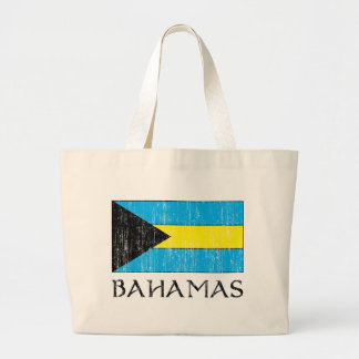 Rétro sac fourre - tout à drapeau des Bahamas