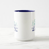 Retro Sage Lake 15oz Mok (Midden)
