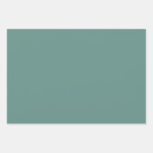 Retro Sage & Zand Cheerleader Mandala Deco Scallop Inpakpapier Vel (Voorkant 2)