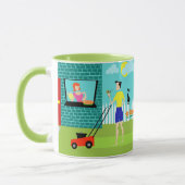 Rétro samedi matin tasse (Gauche)