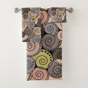 Retro, samenvatting bad handdoek