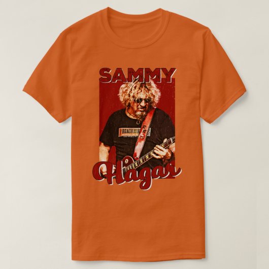 Retro Sammy Hagar Grunge TS shirt (Design voorkant)