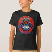 Retro Samurai Armor - Perfect Samurai Design T-shirt (Voorkant)