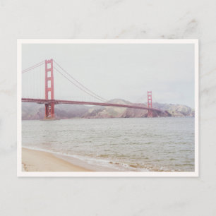 Retro San Francisco Golden Gate Bridge Marin uitzi Briefkaart