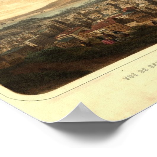 Retro San Francisco Map Poster (Hoek)