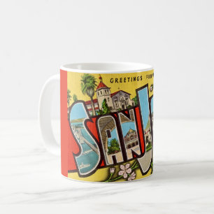 Retro San Jose Salutation Mug