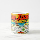 Retro San Juan Porto Rico Mug (Centre)