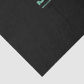 Retro Sanibel Island Tropical Sunset Beach Tissuepapier (Detail)