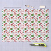 Retro Santa Christmas Tissue Papier (Craft)