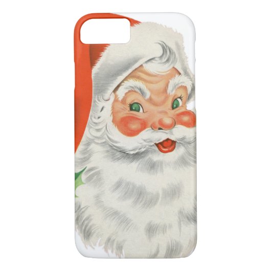  Retro Santa Claus Case-Mate iPhone Case (Achterkant)
