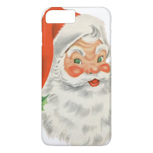  Retro Santa Claus iPhone 8 Plus / 7 Plus Hoesje