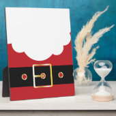 retro santa claus fotoplaat (Zijkant)