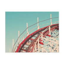 Retro Santa Cruz Boardwalk Roller Onderzetter Brie