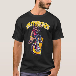 Retro Santa Cruz California Old School Hip T-shirt