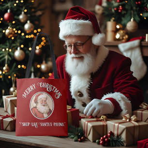 Retro Santa Draagtas