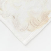 Retro Santa kerstFeestdagen Blanket Fleece Deken (Hoek)