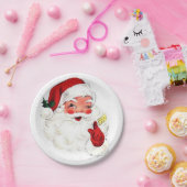 Retro Santa Kerstmis Bord Oude school Design HOT! (Feest)