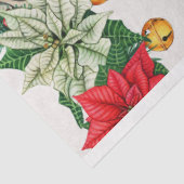 Retro Santa met een kerststop Tissuepapier (Detail)