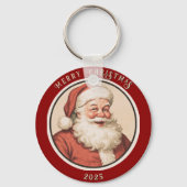  Retro Santa Sleutelhanger (Voorkant)