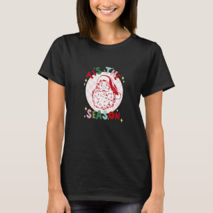 Retro Santa Tis het seizoen T-shirt