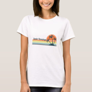 Retro Santo Domingo Sunset T-shirt