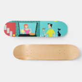 Retro Saturday Morning Skateboard (Horz)