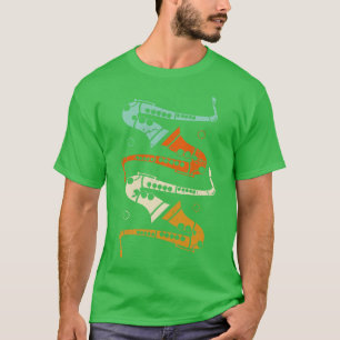 Retro Saxophone T-shirt
