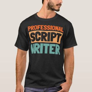 Retro Scenarioschrijver Opera Muziektheater Vintag T-shirt