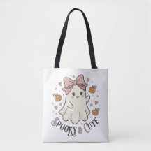 Retro Schattig Geest Boog Halloween Grafisch